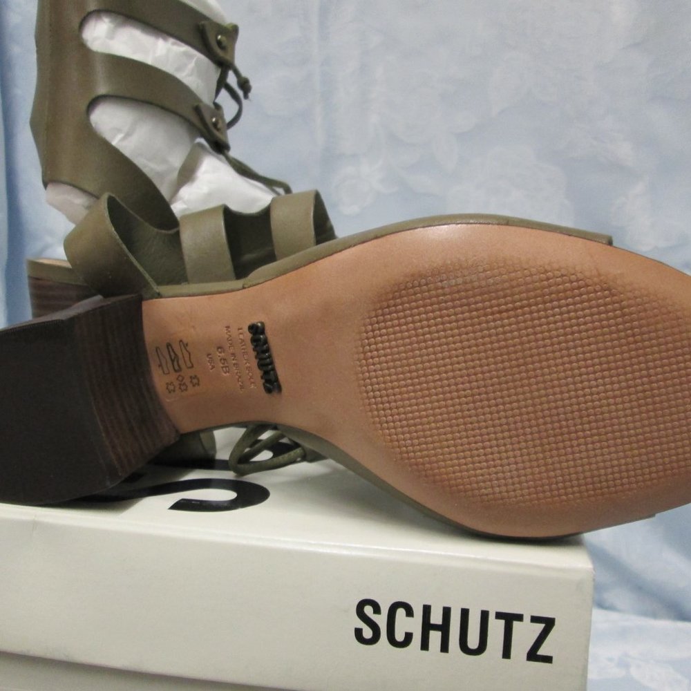 SCHUTZ LACE UP SANDAL - Picture 3 of 3